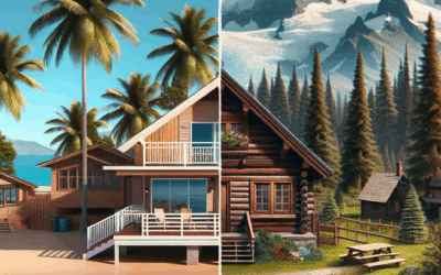 How to Choose Between a Beach House or Mountain Cabin