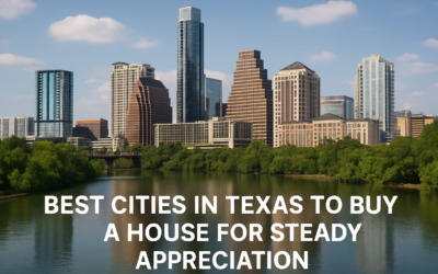 Best Cities In Texas To Buy A House For Steady Appreciation
