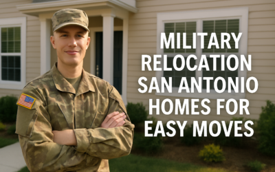 Military Relocation San Antonio Homes For Easy Moves