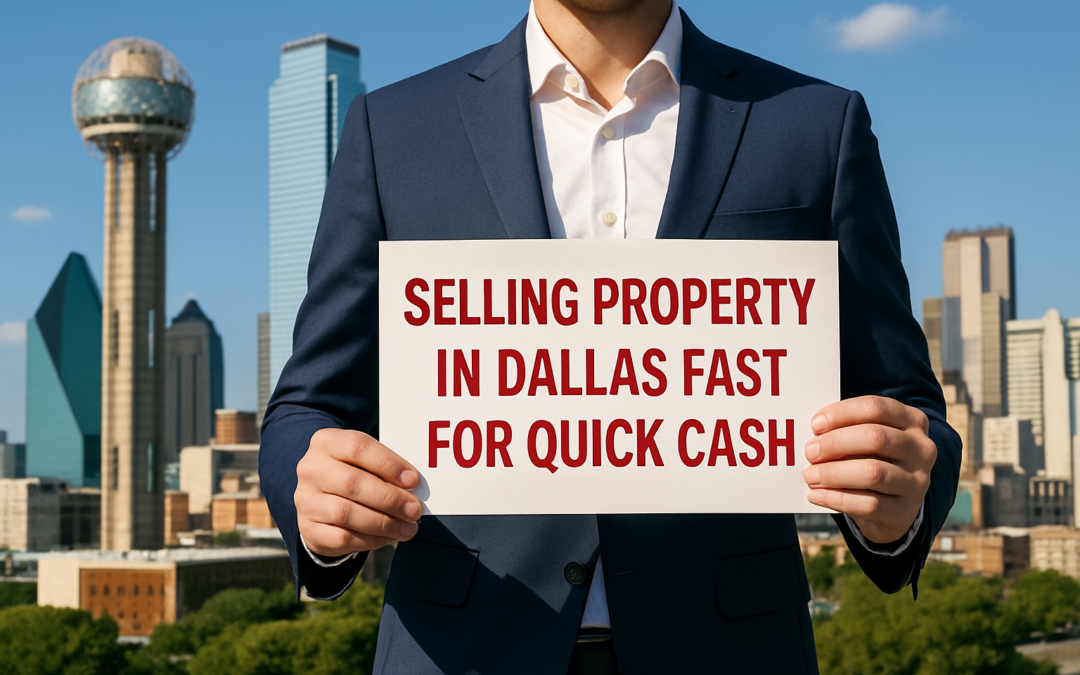 Selling Property In Dallas Fast For Quick Cash Texas, USA