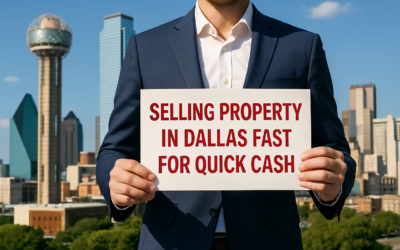 Selling Property In Dallas Fast For Quick Cash Texas, USA